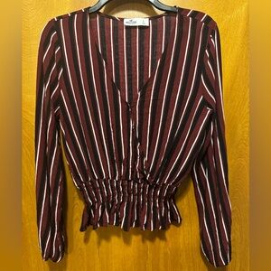 Hollister Long Sleeve Blouse